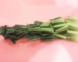 鉄分たっぷり!!小松菜とひじきのごまあえ作り方1写真