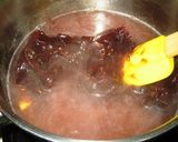 スイカ☆ナタデココのキラキラ水羊羹作り方3写真