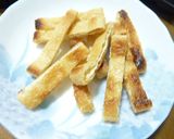 カンタン☆カリカリ油揚げのピリとろろ作り方3写真