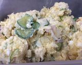 ポテトサラダの残りでなんちゃってグラタン作り方1写真
