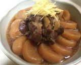 大根と豚肉煮☆簡単圧力鍋作り方3写真