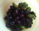 芽キャベツと黒豆のごろっとサラダ♪作り方3写真