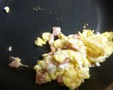 ホットドッグ(ベーコン＆卵)作り方1写真