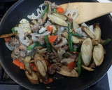 茅乃舎だしで☆根菜のだし和風カレー炒め作り方3写真