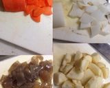 肉なし！豚汁風お味噌汁作り方2写真