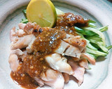 焼き棒々鶏◎ごまだれ作り方4写真