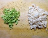 蓮根鶏ハンバーグの照り焼き！おから入り！作り方1写真