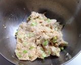 蓮根鶏ハンバーグの照り焼き！おから入り！作り方2写真