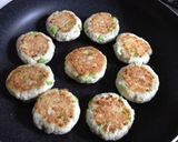 蓮根鶏ハンバーグの照り焼き！おから入り！作り方3写真