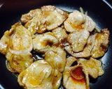 冷めても美味い！蜂蜜入り豚の生姜焼き作り方5写真