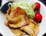 冷めても美味い！蜂蜜入り豚の生姜焼き作り方6写真