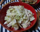 白菜とささみの粒マスタードサラダ♪作り方3写真