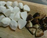 ほっこり＊かぶと椎茸の生姜卵あんかけ作り方1写真