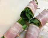 ネギのベーコン巻作り方1写真
