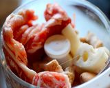 肉団子とキャベツのピリ辛味噌炒め作り方2写真