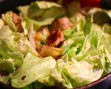 肉団子とキャベツのピリ辛味噌炒め作り方6写真