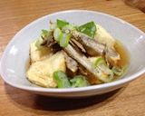 揚げ出し豆腐とごぼう作り方4写真