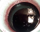 煮つめるだけです♡ワインのソースヾ(＾v作り方4写真
