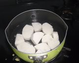 簡単！長芋と鶏肉の煮物作り方3写真