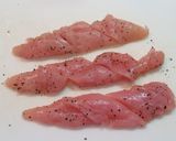 グリルドチキンサラダ琉球マスタードがけ作り方1写真