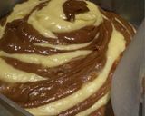 *ゼブラ模様のケーキ*作り方3写真