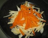 野菜の卵とじ作り方1写真