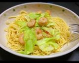 キャベツとベーコンのペペロンチーノ♡作り方9写真