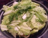 そぎぎり鶏肉重ね蒸し◇白菜と茸作り方8写真