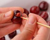 *さくらんぼのチーズタルト*作り方4写真