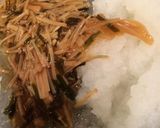 なめたけと大根おろしの和風パスタ作り方1写真