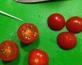 カプレーゼ風＊トマト・サンタ作り方1写真
