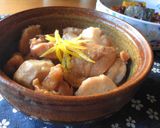 ほっこり＊里芋と鶏もも肉の煮物作り方7写真