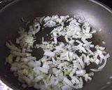 白菜入りチャーハン作り方1写真