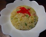 白菜入りチャーハン作り方4写真