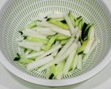 かぶとキュウリの即席ゆかり漬け作り方1写真