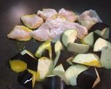 鶏胸肉とナスの柚子胡椒煮作り方4写真