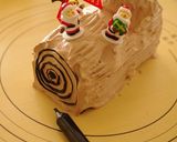 チョコパウンドで簡単ブッシュドノエル作り方10写真