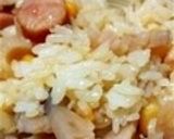 コンソメ＆バター香る♬れんこんピラフ作り方5写真