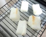 お餅でお好み焼き風作り方1写真