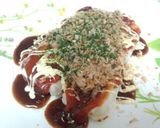 お餅でお好み焼き風作り方3写真