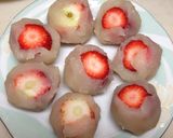 クリスマスのいちご大福作り方4写真
