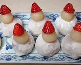 クリスマスのいちご大福作り方6写真