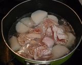 簡単！長芋と鶏肉の煮物作り方6写真