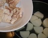 簡単！長芋と鶏肉の煮物作り方5写真