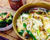 あげときのこのあんかけ蕎麦作り方7写真