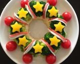 クリスマスリースサラダ作り方11写真