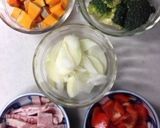 野菜たっぷりケークサレ作り方1写真