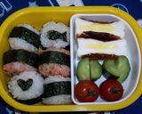 幼稚園のお弁当（６月1週目）作り方2写真
