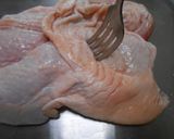 鶏もも肉としめじソテーニンニクソースかけ作り方2写真