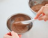 ２人用クリスマスケーキ★チョコ珈琲ケーキ作り方5写真
